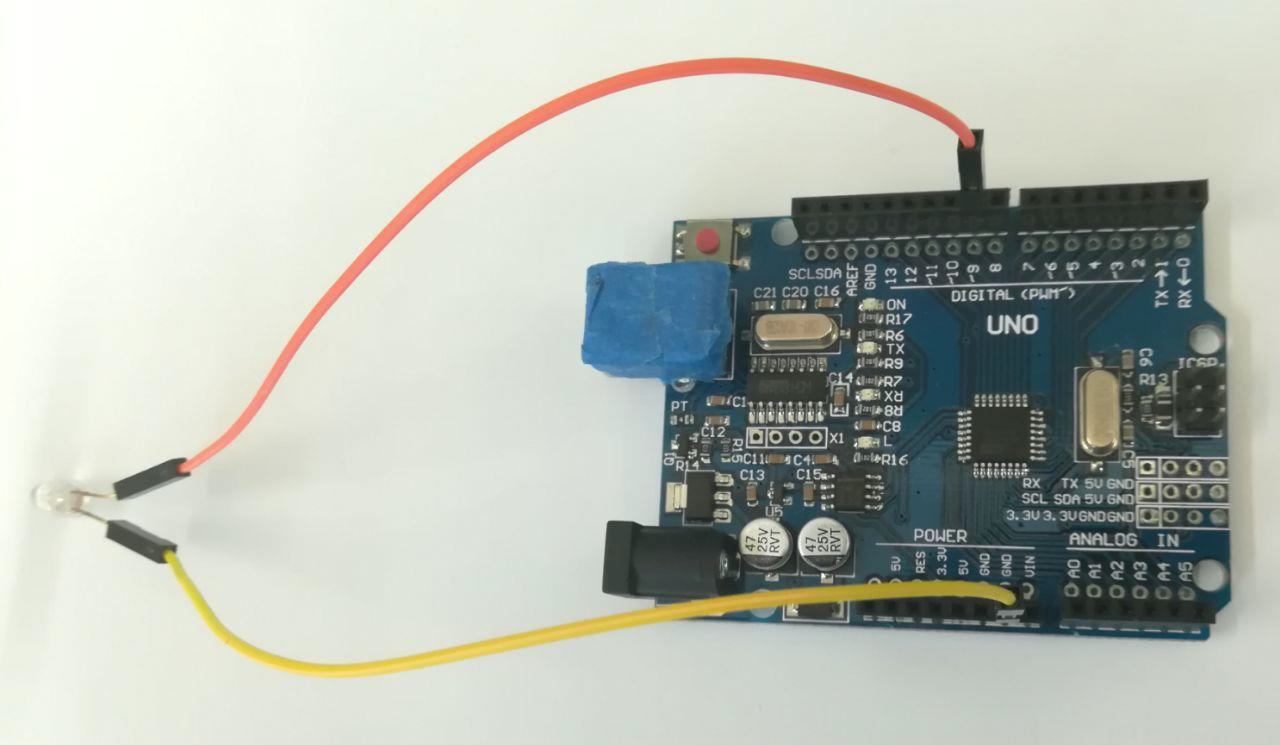 arduino analogwrite pulse before on